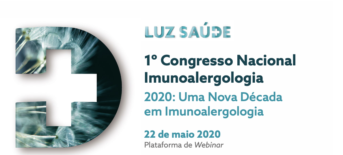 1º Congresso Nacional Imunoalergologia- Luz Saúde - Sob Forma de Webinar 