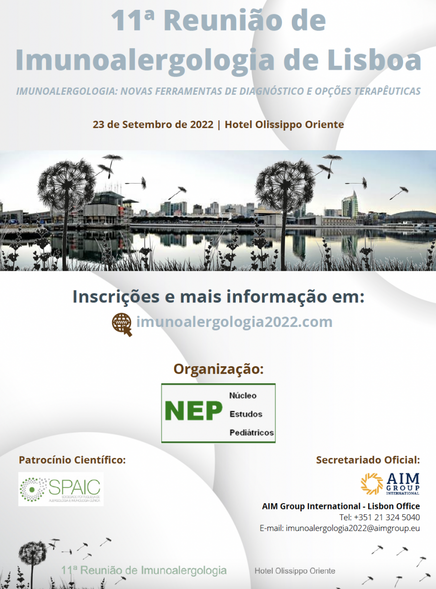 11ª Reunião de Imunoalergologia de Lisboa