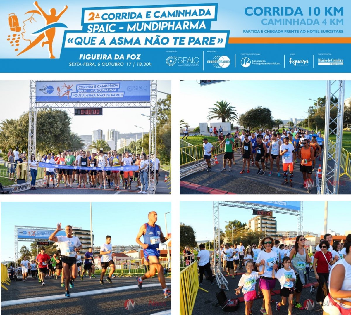 2ª Corrida e Caminhada SPAIC – Mundipharma “Que a asma não te pare” 