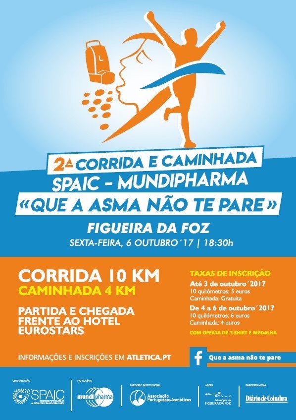 2ª Corrida SPAIC – Mundipharma “Que a Asma não te pare”