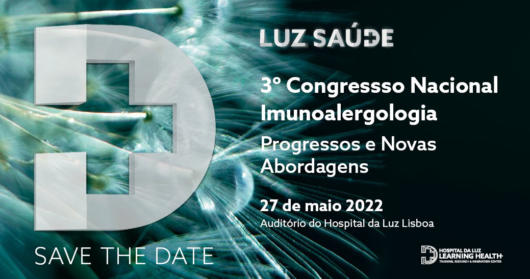 3º Congresso Nacional de Imunoalergologia - Luz Saúde