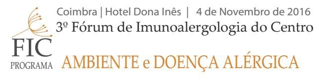 3º FIC - AMBIENTE e DOENÇA ALÉRGICA