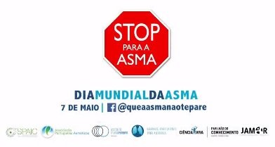 7 DE MAIO DE 2019 – DIA MUNDIAL DA ASMA