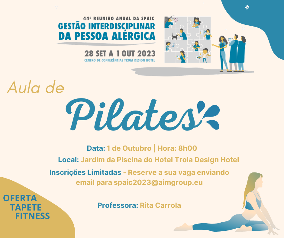 Aula de Pilates - 1 de Outubro
