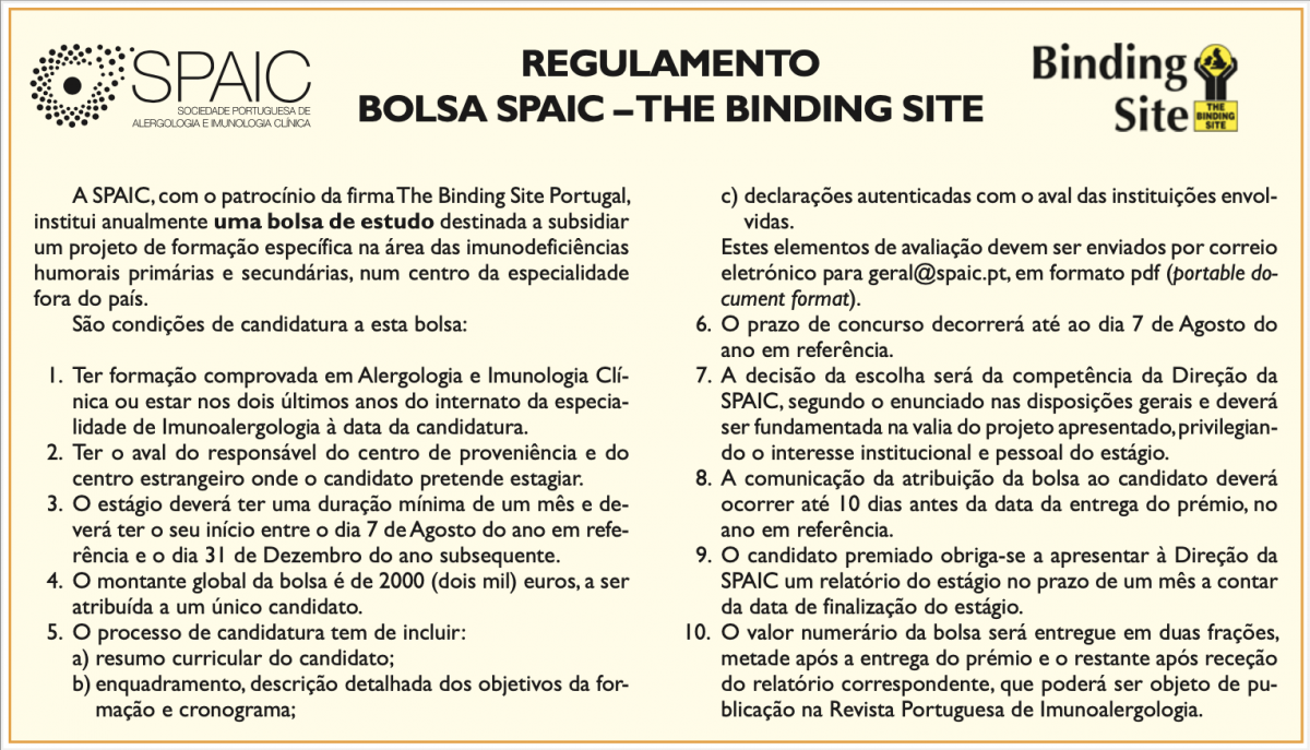Bolsa The Binding Site Portugal
