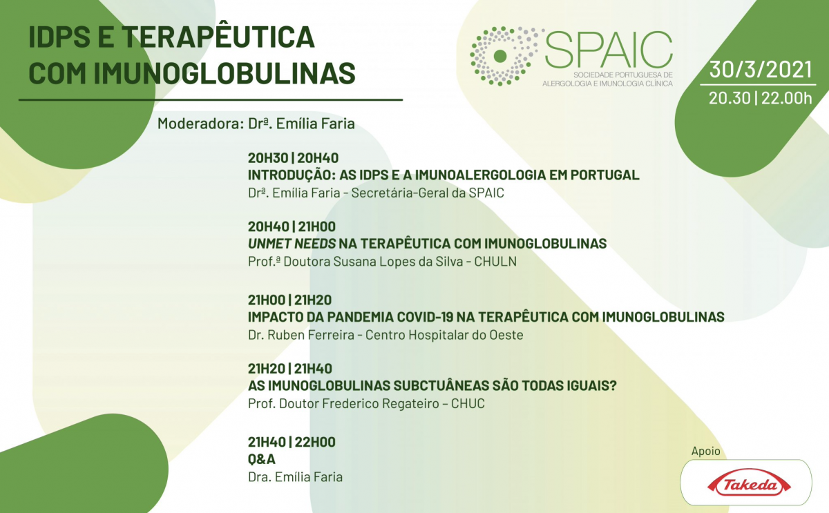 IDPS e Terapêutica com Imunoglobulinas