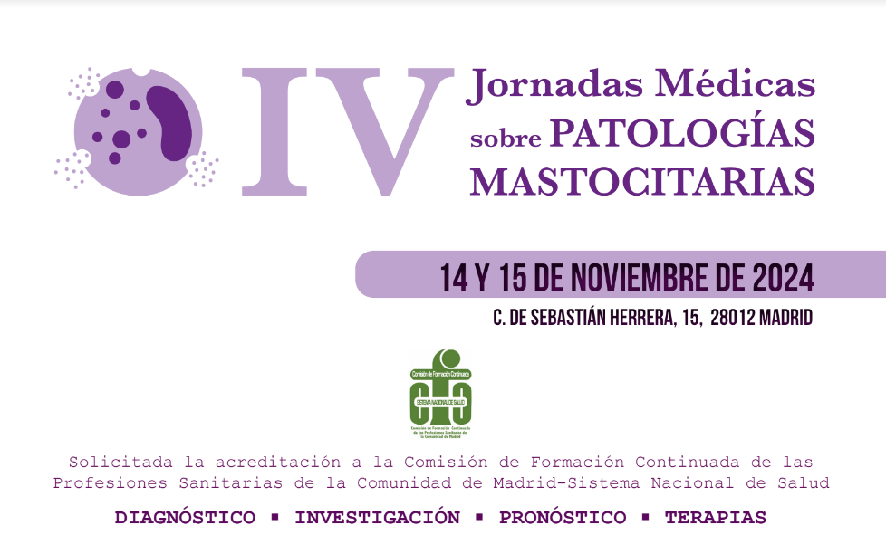 IV Jornadas médicas sobre patologias mastocitárias