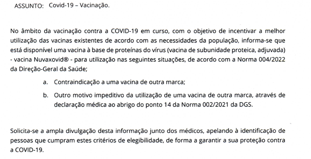 Nuvaxovid- Nova Vacina contra a COVID-19