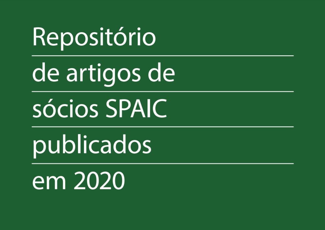  Repositório de artigos de sócios SPAIC publicados em 2020