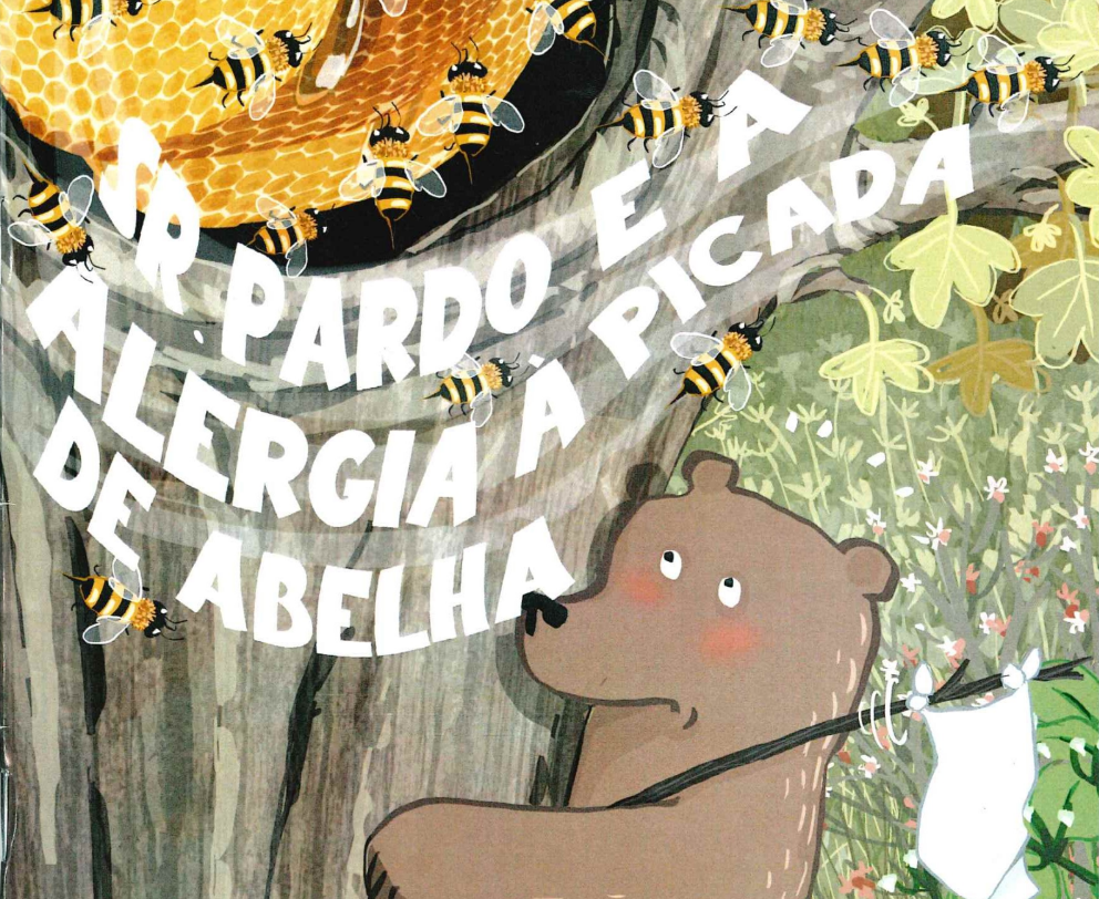 Sr. Pardo e a Alergia a picada de abelha: uma banda desenhada sobre Anafilaxia
