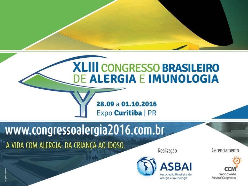 XLIII Congresso Brasileiro de Alergia e Imunologia