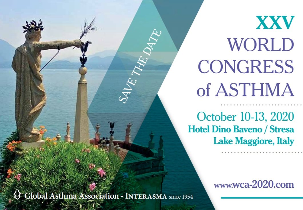 XXV World Congress of Asthma - October 10-13, 2020